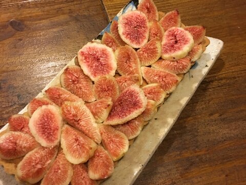 いちじくタルト〜フープロで生地から簡単！〜